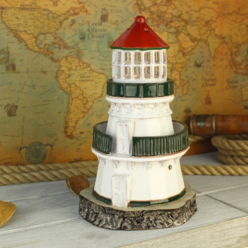 Rankų darbo keramikinis švyturys žvakidė – Point Reyes JAV