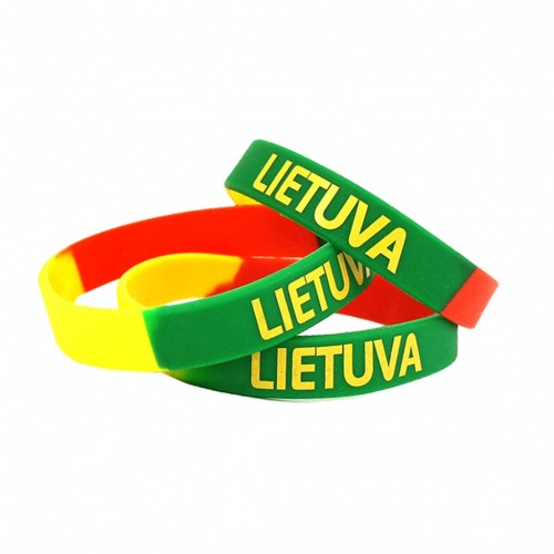 Vaikiška silikoninė apyrankė "LIETUVA"