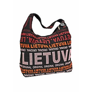 Rankinė su petneša LIETUVA Raudona
