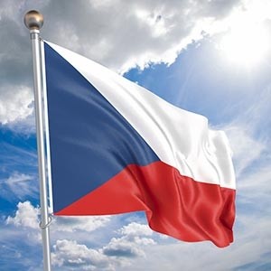 Čekijos Respublikos vėliava
