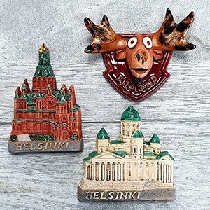 Magnetukų rinkinys Suomija Helsinkis