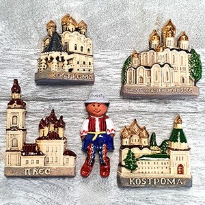 Magnetukų rinkinys Rusija Kostroma