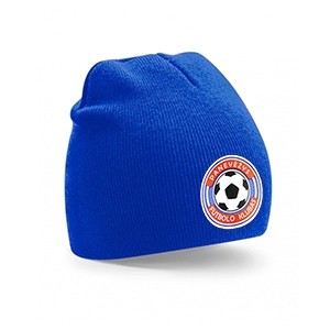 Futbolo klubo "Panevėžys" trumpa mėlyna rudeninė/žieminė kepurė