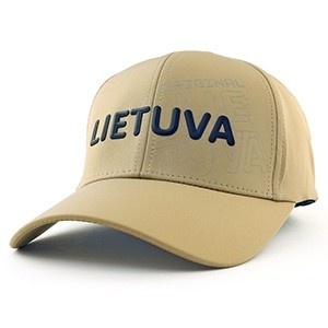 Smėlio Spalvos Kepurė ORIGINAL LIETUVA – Su Šviesą Atspindinčia Spauda