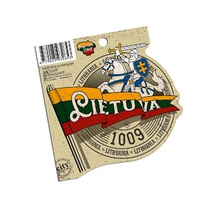 Lipdukas suvenyras "Lietuva 1009"