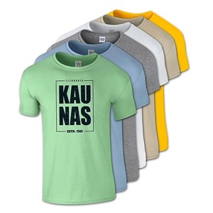 Medvilniniai marškinėliai Kaunas