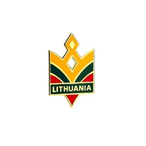 Metalinis ženkliukas Lithuania