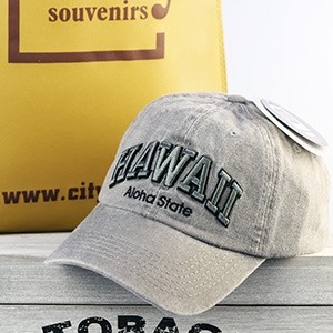 Klasikinė pilka kepurė nuo saulės Hawaii / Lietuva