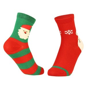 Dvi poros vaikiškų Kalėdinių kojinių, dydis: (30-35)
