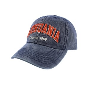 Mėlyna kepurė nuo saulės su snapeliu Lithuania Original 1009