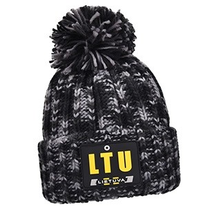 Pilka žieminė kepurė "LTU Lietuva" - Robin Ruth