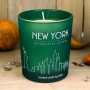 Natūralaus vaško kvepianti žvakė Niujorkas, iš kvapų kolekcijos „Kelionių magija“