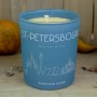 Natūralaus vaško kvepianti žvakė Sankt Peterburgas, iš kvapų kolekcijos „Kelionių magija“