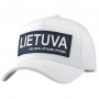 Kelionių kepurė „LIETUVA – Keliauk, Atrask, Pažink“ – Balta
