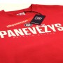 Raudonas futbolo klubo "Panevėžys" džemperis be kapišono 