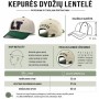Beisbolo kepurės Lietuva LT dydžių lentelė