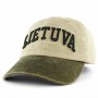 Smėlio spalvos kepurė Lietuva Original 1009