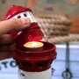 Keramikinis rankų darbo švyturys-žvakidė Liepoji