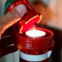 Rankų darbo švyturys-žvakidė Nar Švedija