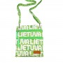 Žalios spalvos sportinio stiliuaus kaklo kelioninė piniginė Lietuva