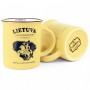 Gelsvas matinis puodelis Lietuva Vytis