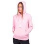 Šviesiai rožinis moteriškas džemperis su gobtuvu LTU