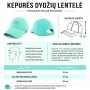 LTU sportinės kepurės dydžių lentelė