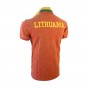 Raudoni garinti polo marškinėliai Lietuva