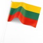 Lietuvos vėliavėlė su plastikiniu koteliu