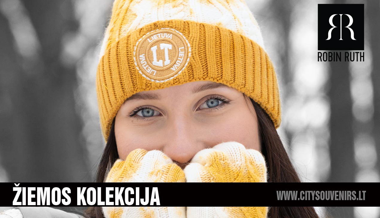 Stilingos ir šiltos žieminės kepurės
